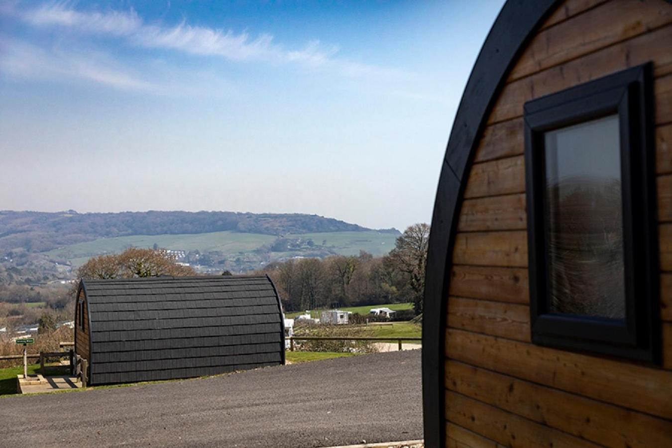 Camping Pods Wood Farm Holiday Park Hotel Charmouth Bagian luar foto