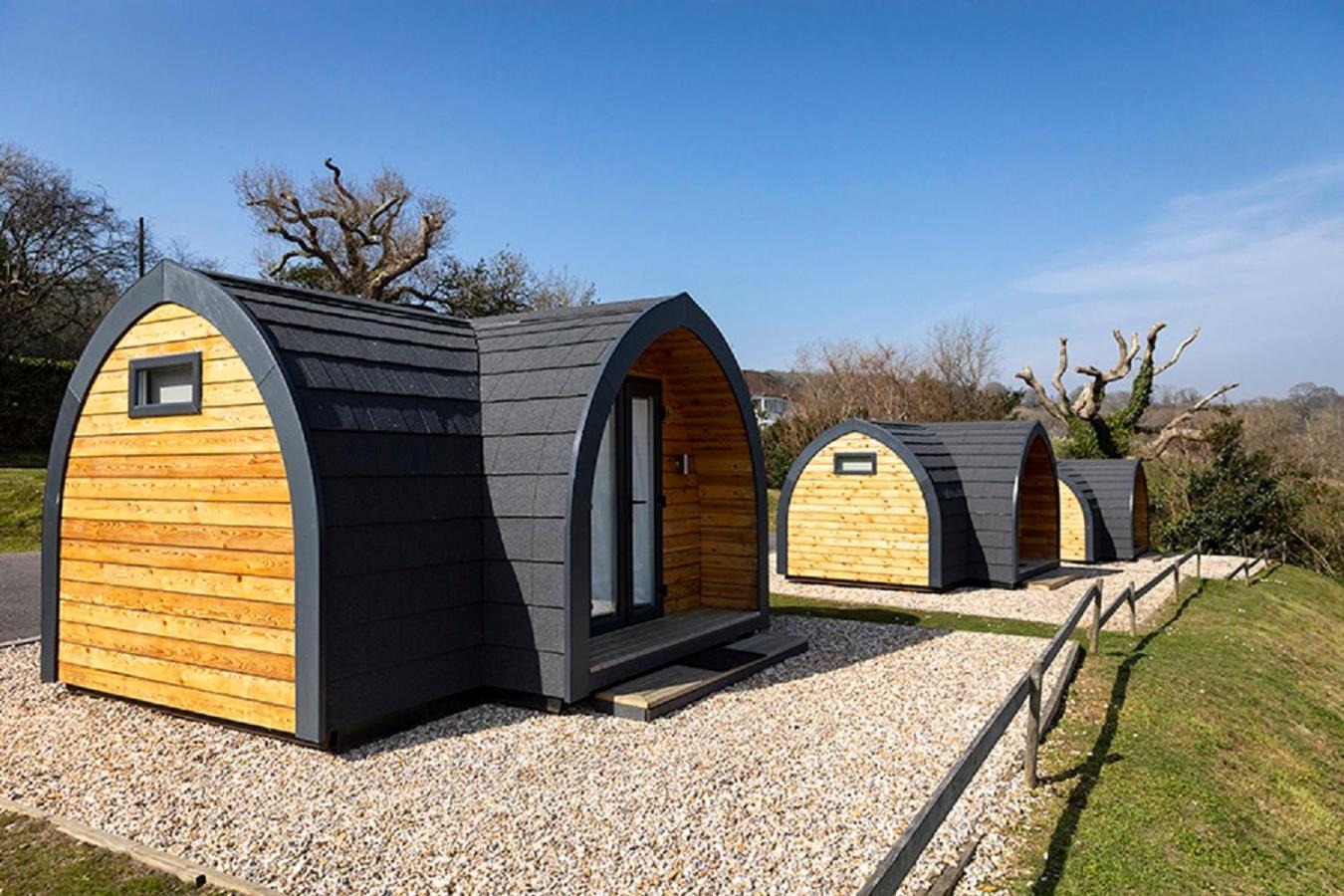 Camping Pods Wood Farm Holiday Park Hotel Charmouth Bagian luar foto